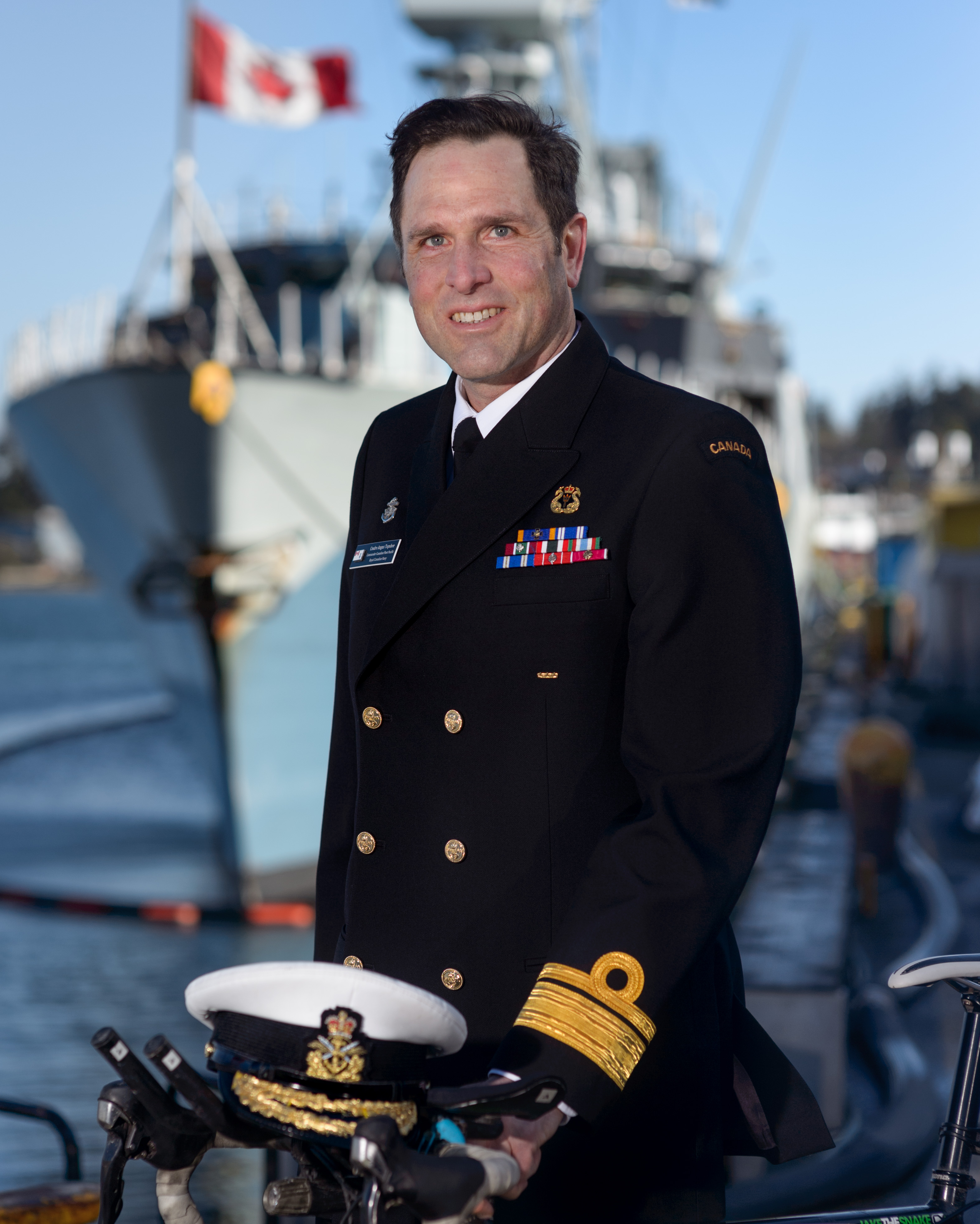 Rear-Admiral Angus Topshee, OMM, MSM, CD